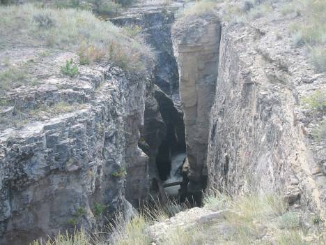 Slot Canyon in Dead Indian
