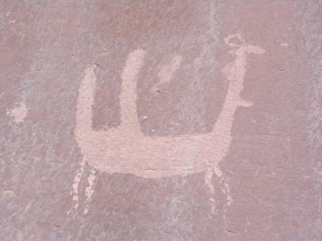 Mysterious petroglyphs